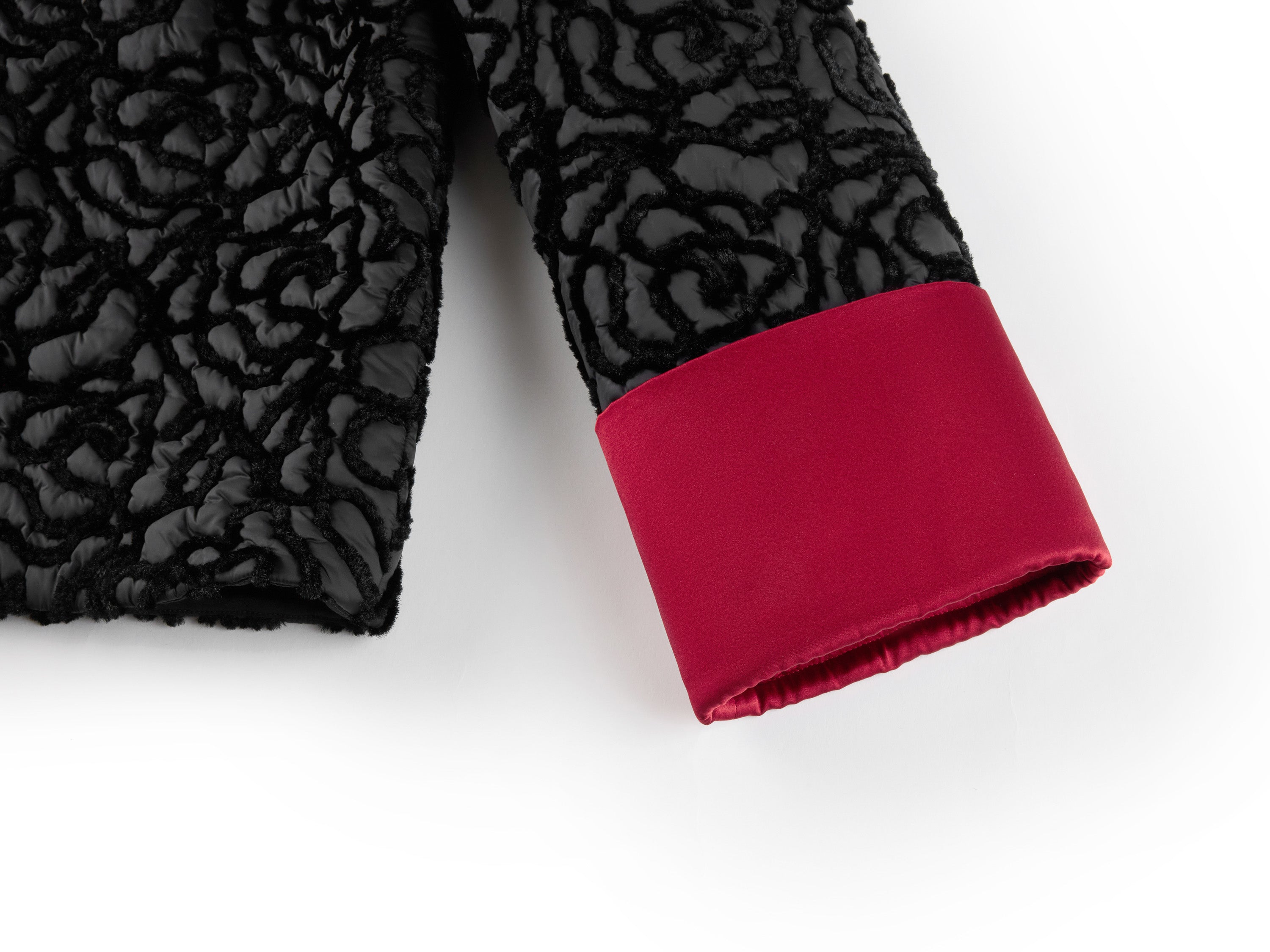 YAYING Black Textured Knit Cardigan