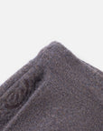 EP YAYING 100% Cashmere Relaxed Wide-Leg Knit Pants