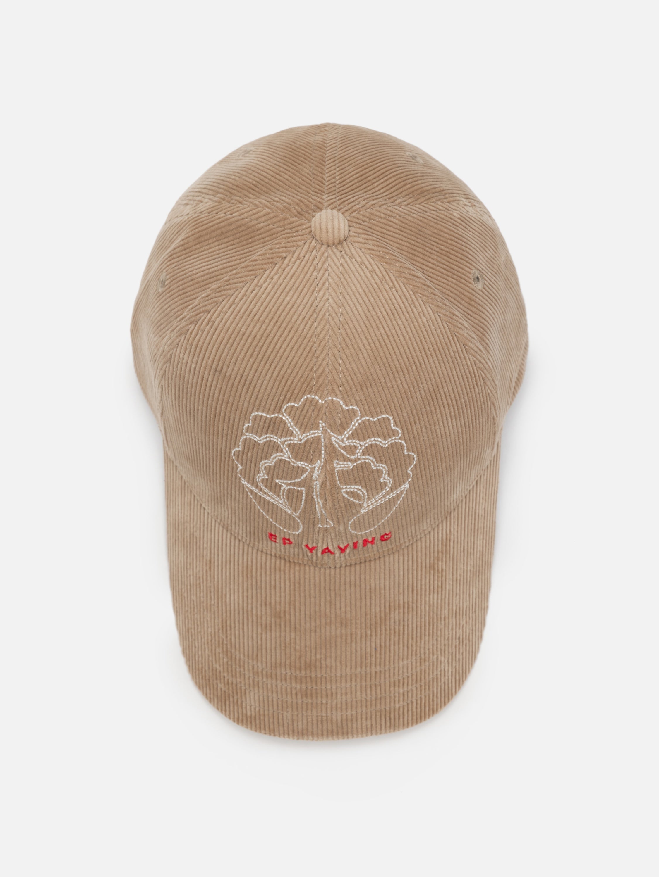 EP YAYING Corduroy Embroidered Baseball Cap