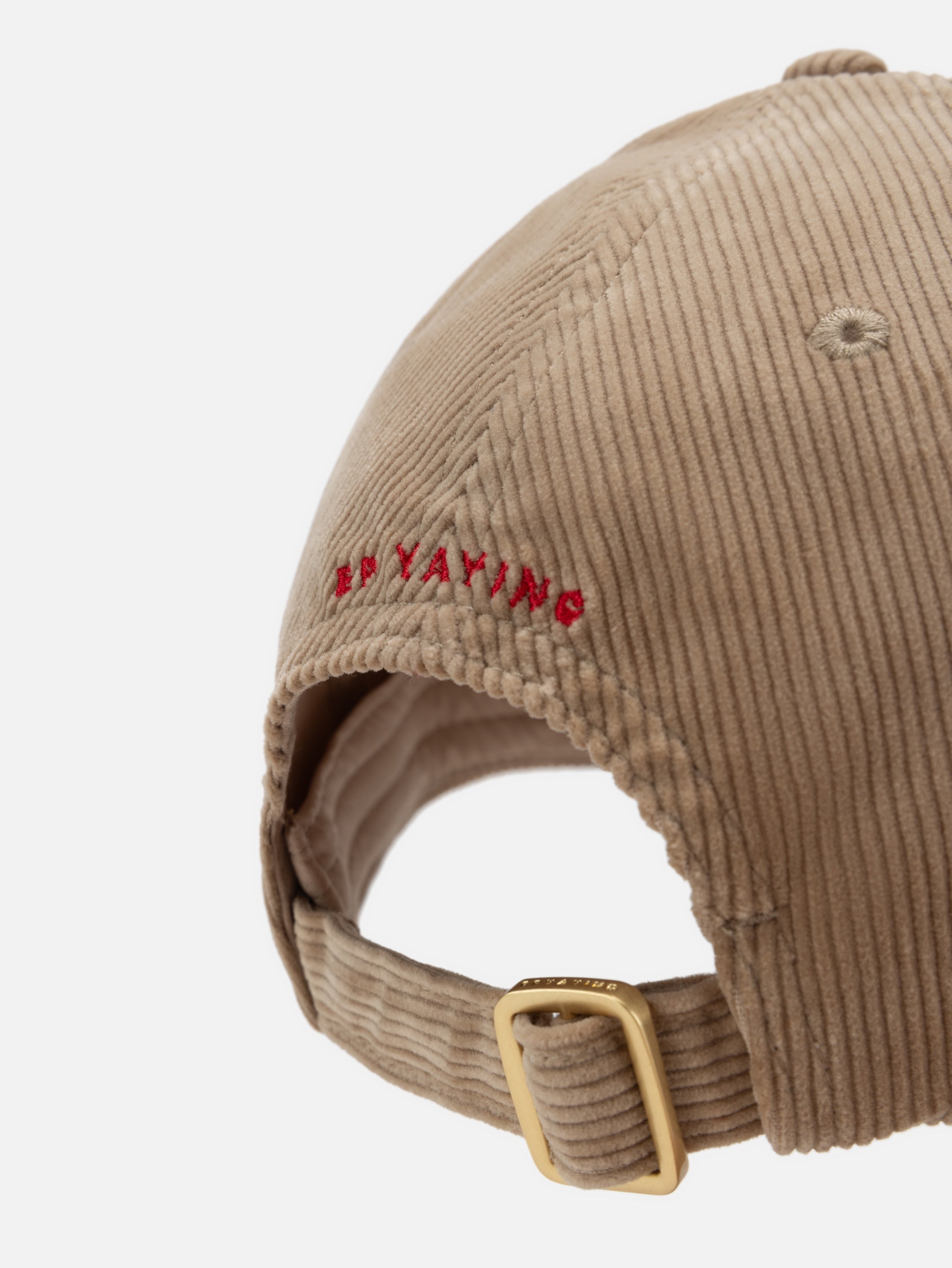 EP YAYING Corduroy Embroidered Baseball Cap