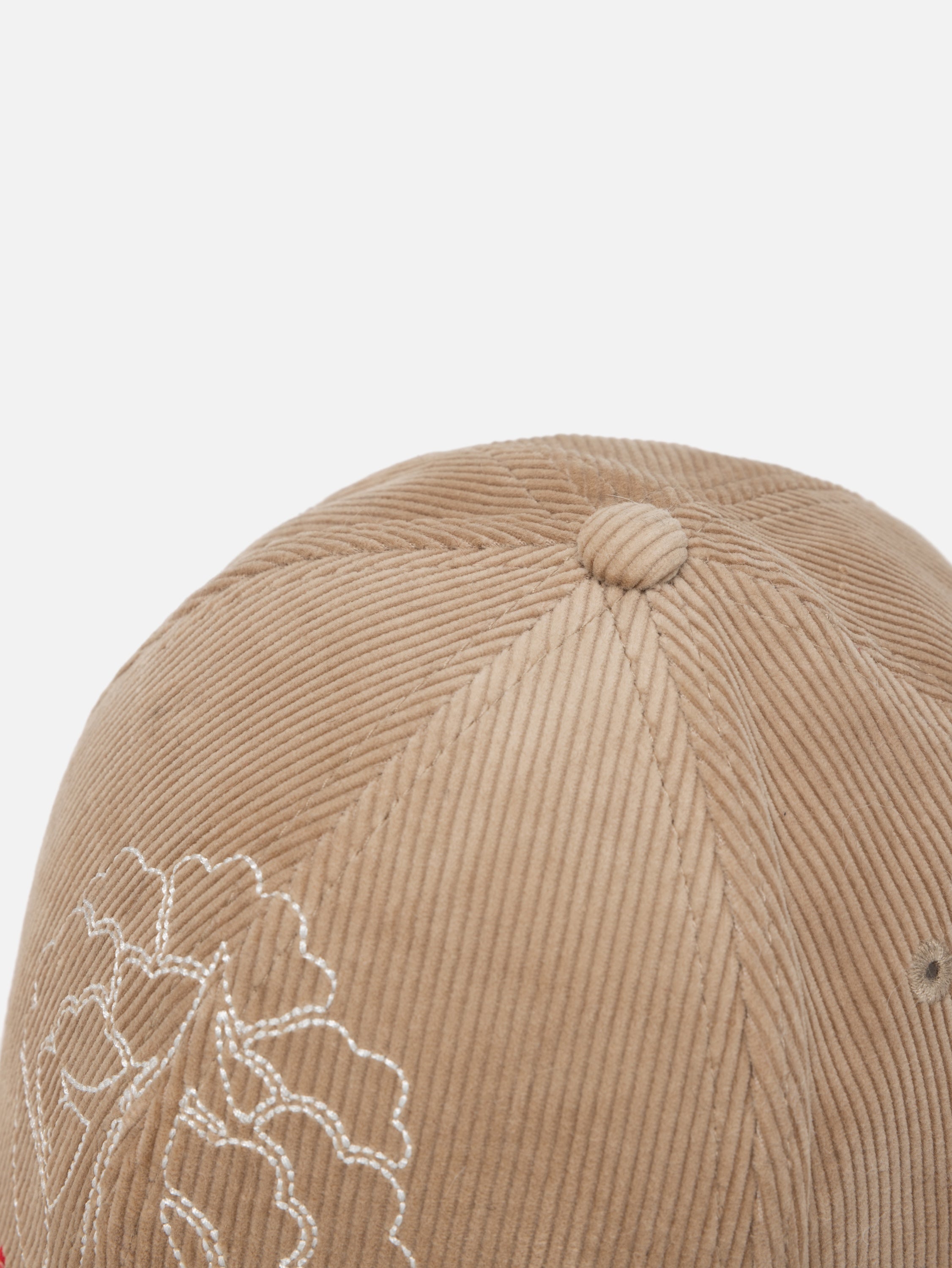 EP YAYING Corduroy Embroidered Baseball Cap