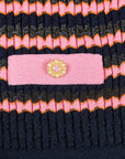 YAYING Striped Knit Cardigan