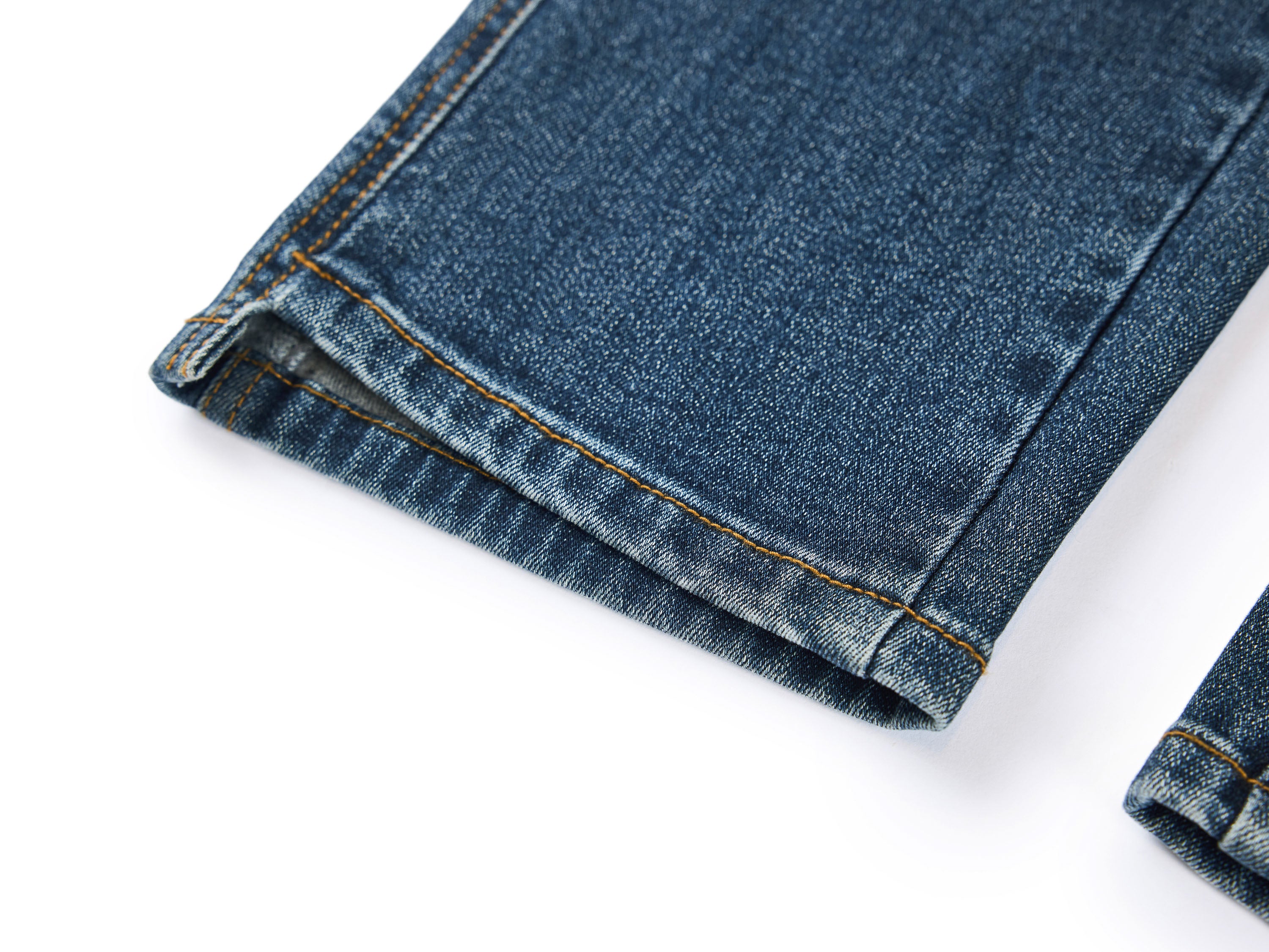 YAYING Blue Straight-Leg Jeans