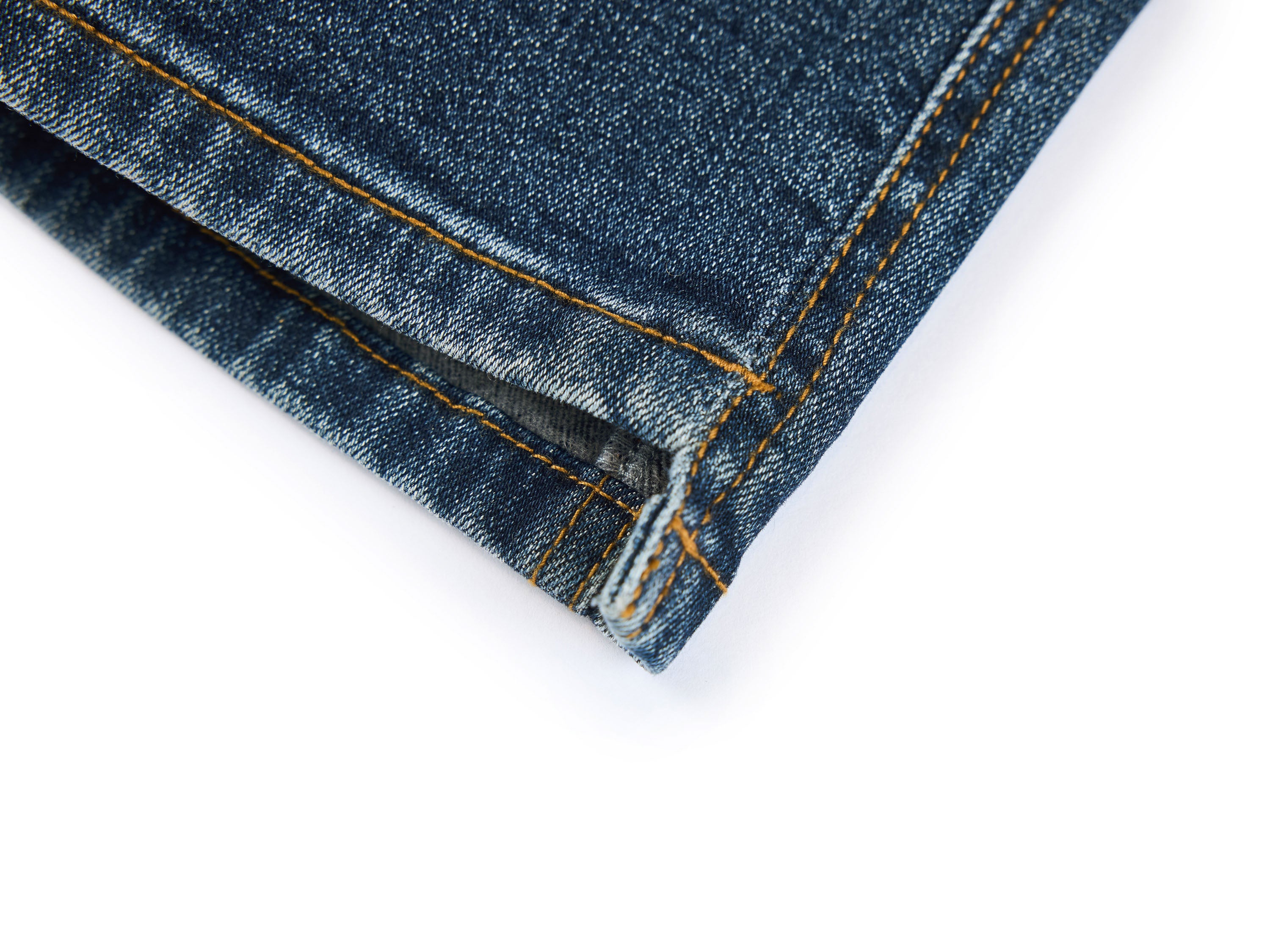 YAYING Blue Straight-Leg Jeans