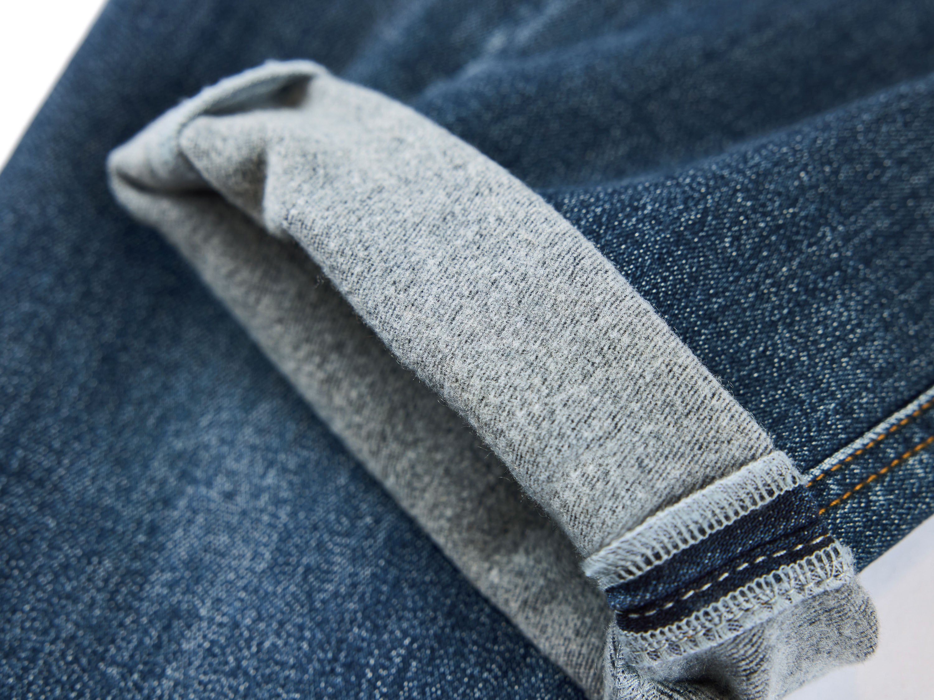 YAYING Blue Straight-Leg Jeans