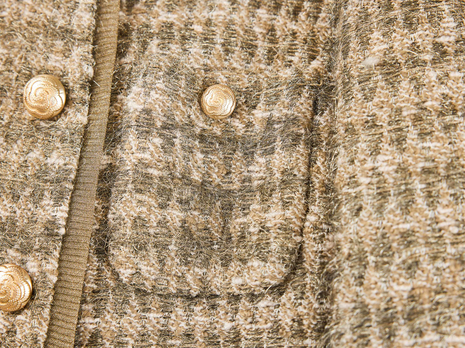 YAYING Fitted Wool Coat