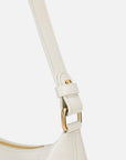 EP YAYING Oil-Waxed Leather Baguette Shoulder Bag