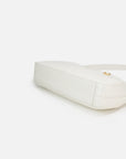 EP YAYING Oil-Waxed Leather Baguette Shoulder Bag