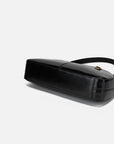 EP YAYING Oil-Waxed Leather Baguette Shoulder Bag