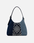 EP YAYING Small Denim Shoulder Bag