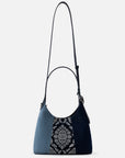 EP YAYING Small Denim Shoulder Bag