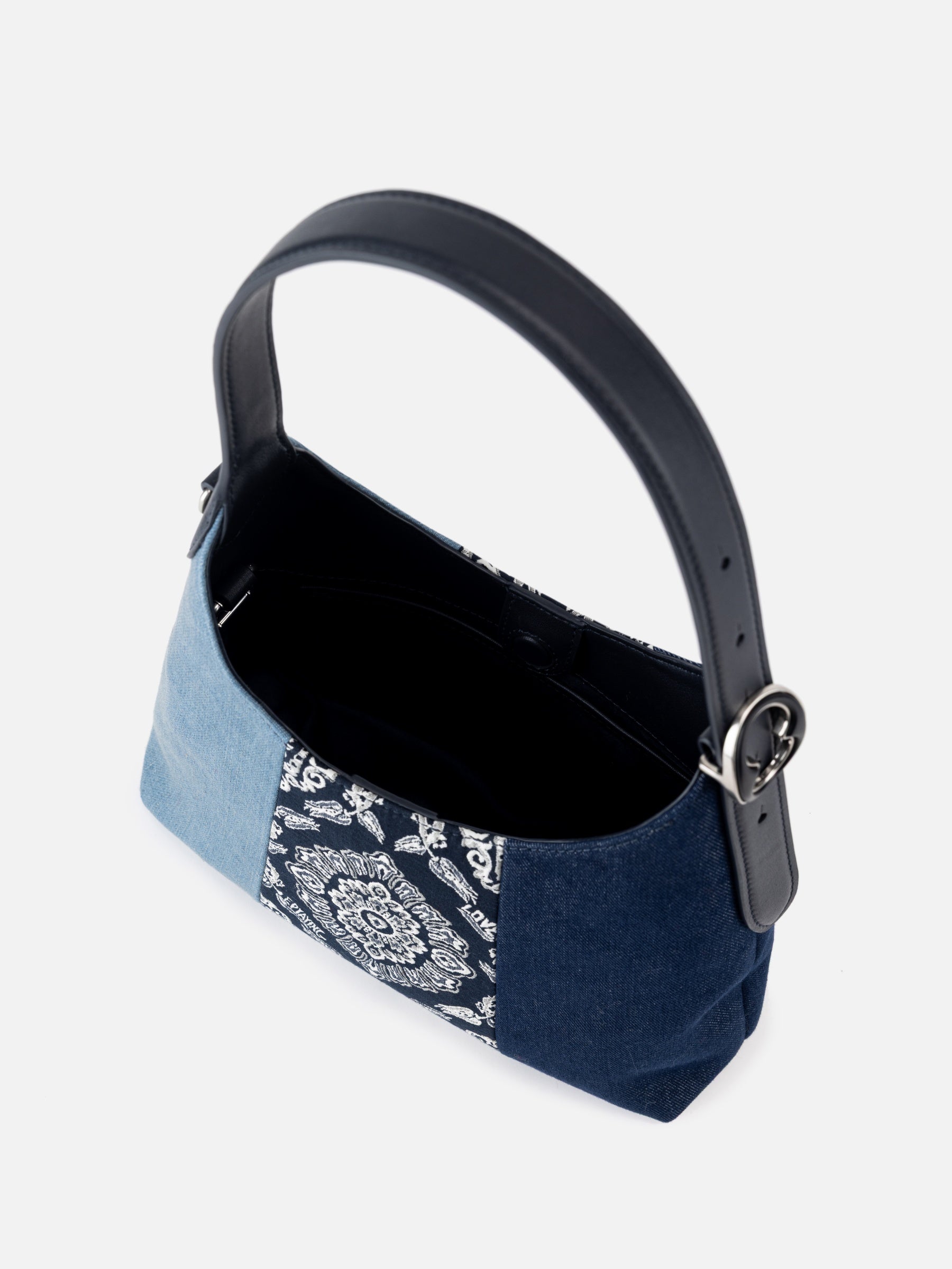 EP YAYING Small Denim Shoulder Bag