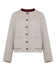 EP YAYING Reversible Double-Faced Wool Jacket
