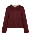EP YAYING Reversible Double-Faced Wool Jacket