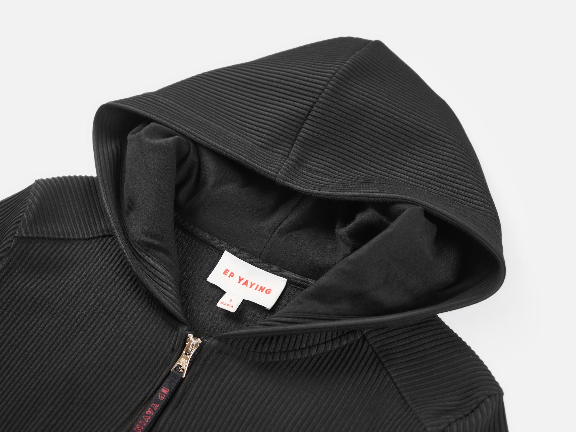 EP YAYING Black Slim Fit Long Sleeve Top