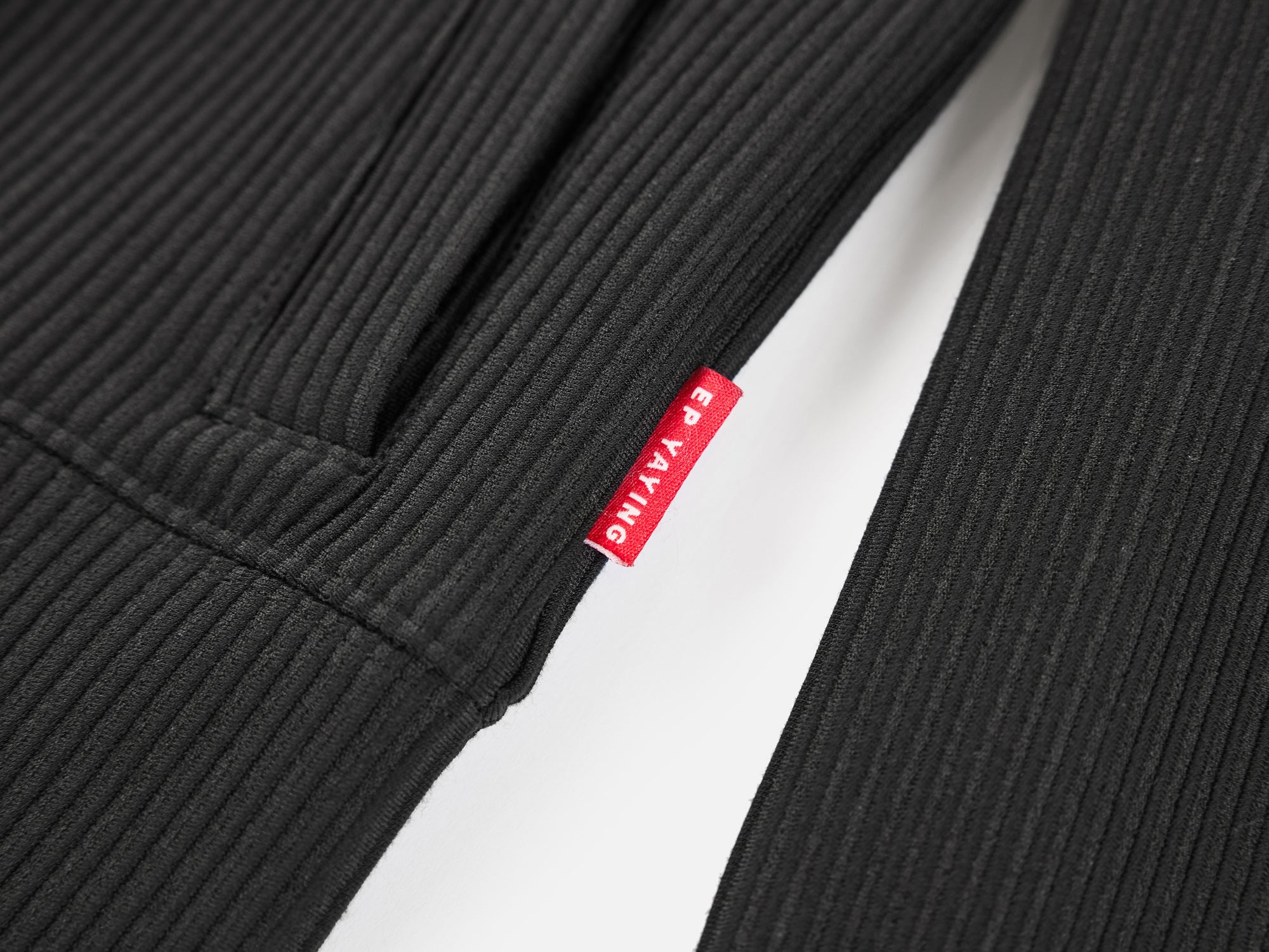 EP YAYING Black Slim Fit Long Sleeve Top