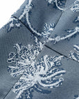 YAYING Elegant silk jacquard sleeveless A-line dress