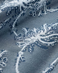 YAYING Elegant silk jacquard sleeveless A-line dress