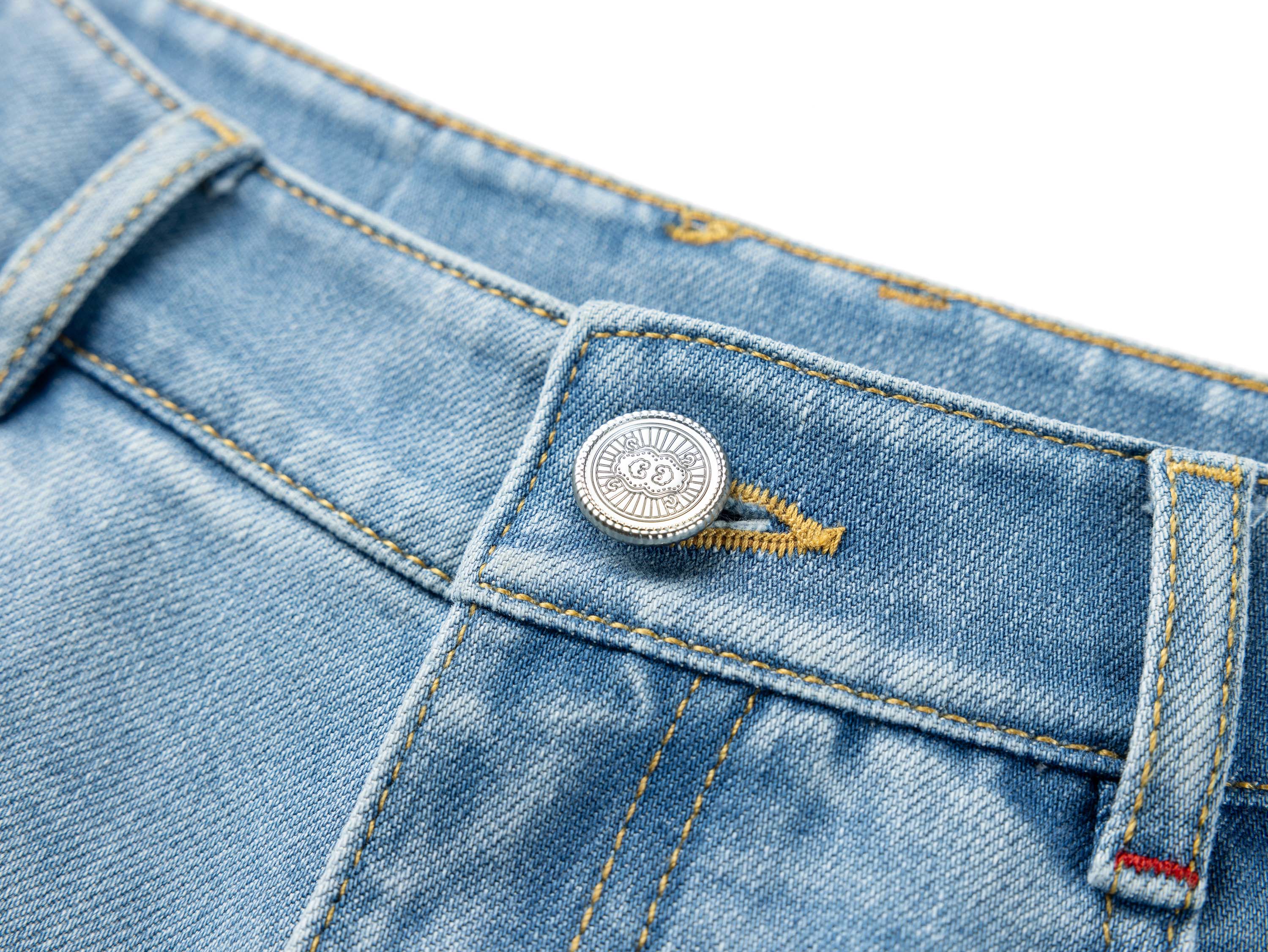 YAYING high-waist straight-leg designer denim jeans