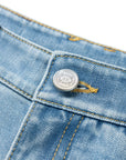 YAYING high-waist straight-leg designer denim jeans