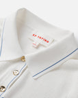 EP YAYING Minimalist Embroidered Polo Short-Sleeve Knit Top
