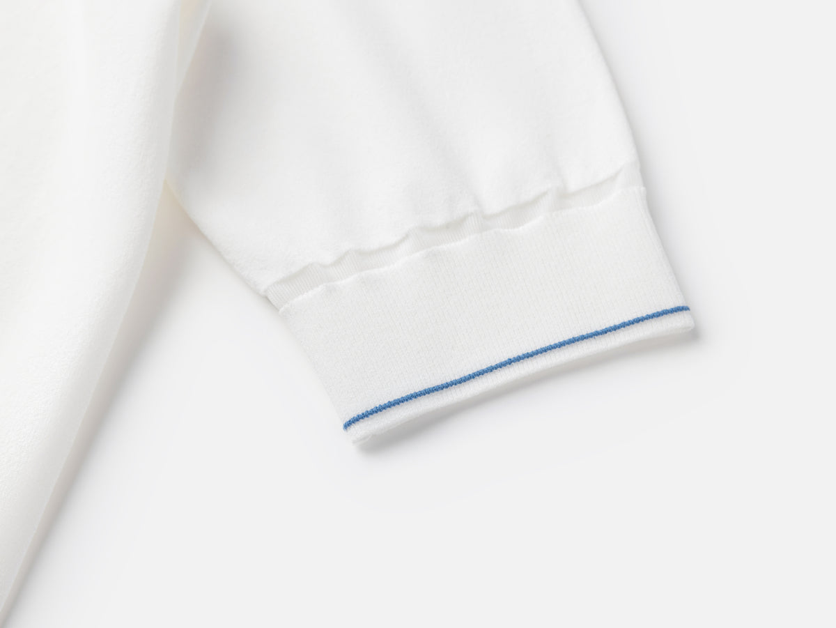 EP YAYING Minimalist Embroidered Polo Short-Sleeve Knit Top