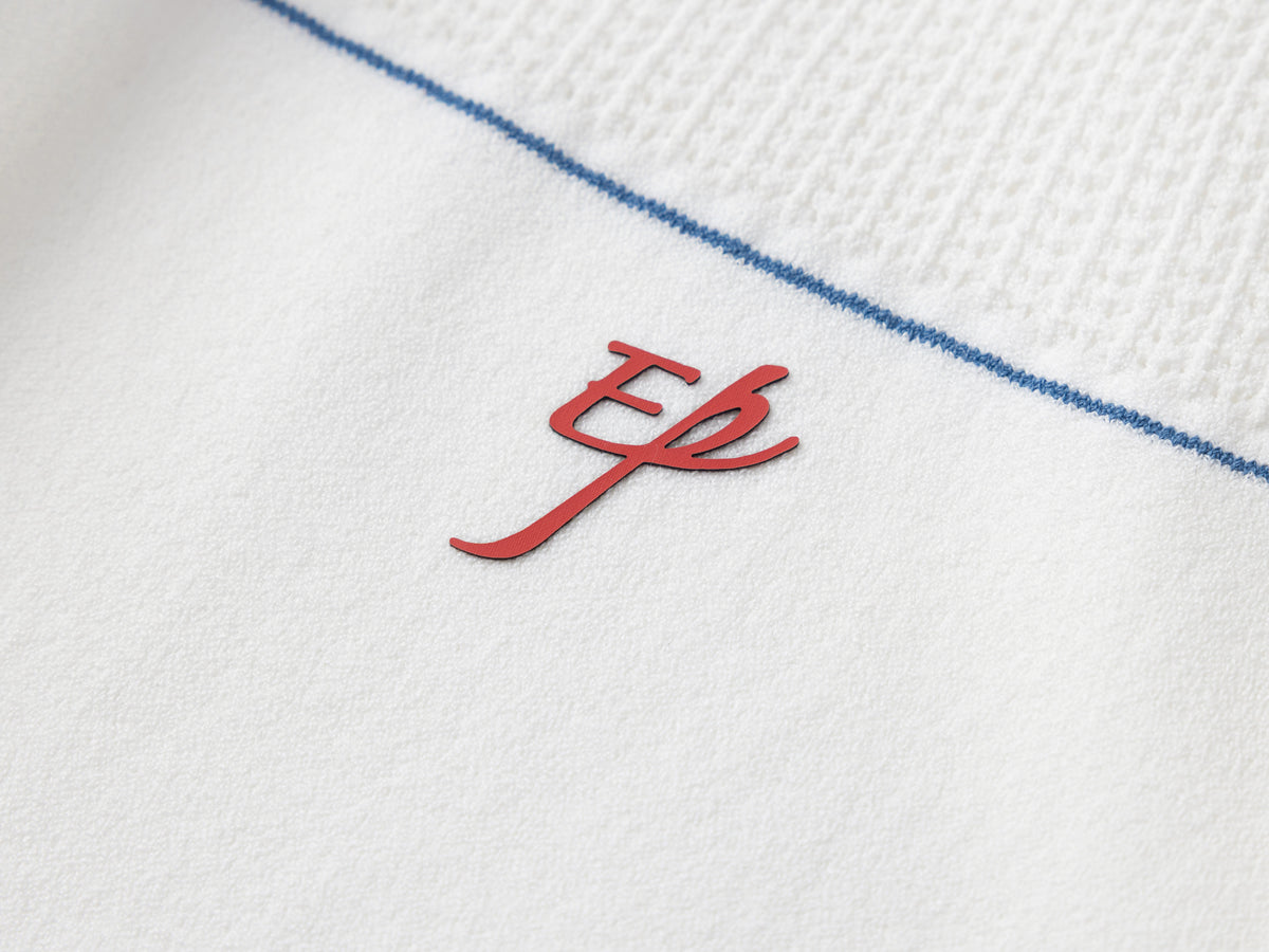 EP YAYING Minimalist Embroidered Polo Short-Sleeve Knit Top