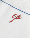 EP YAYING Minimalist Embroidered Polo Short-Sleeve Knit Top