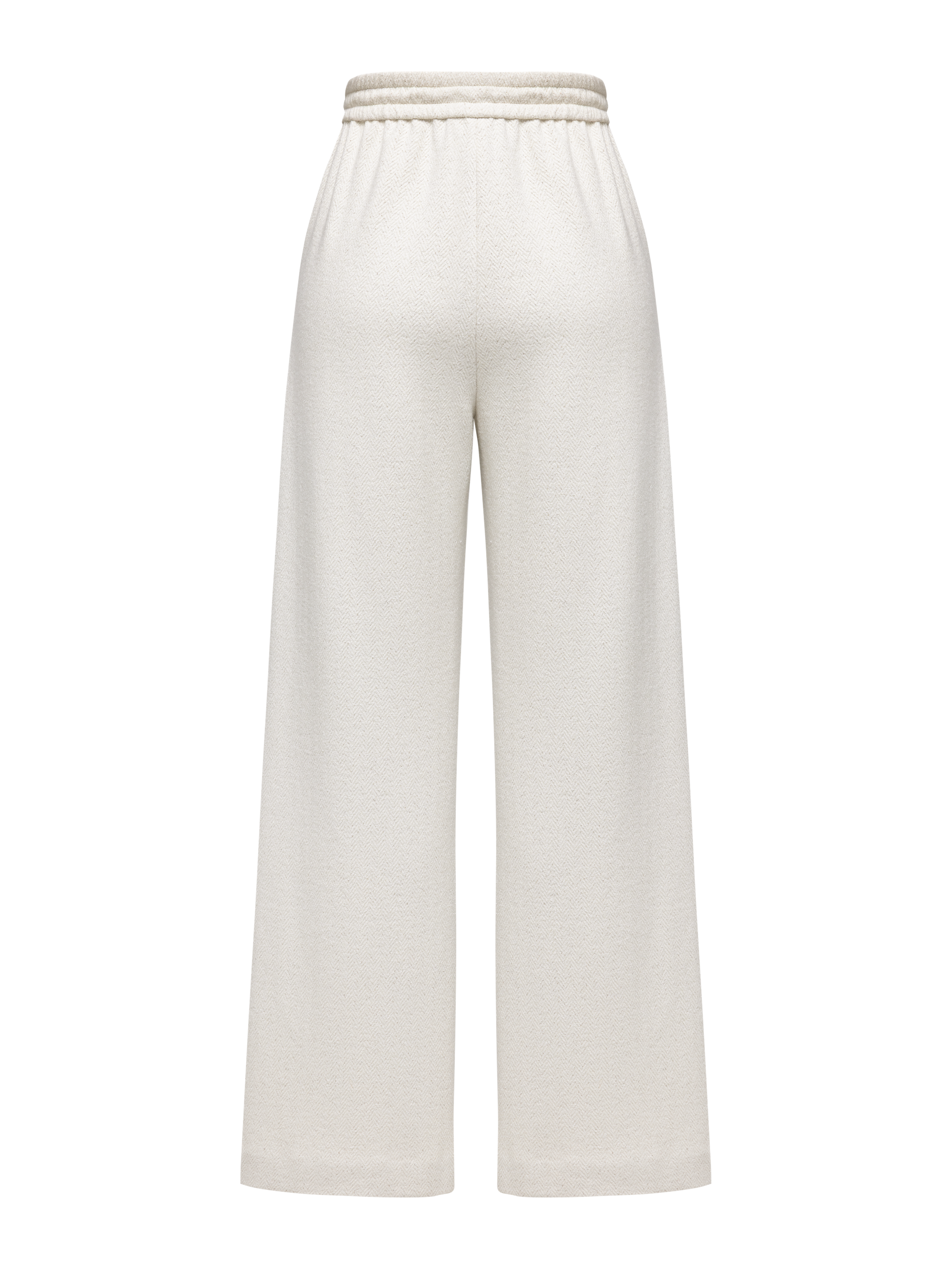 EP YAYING Relaxed Wool Straight-Leg Pants