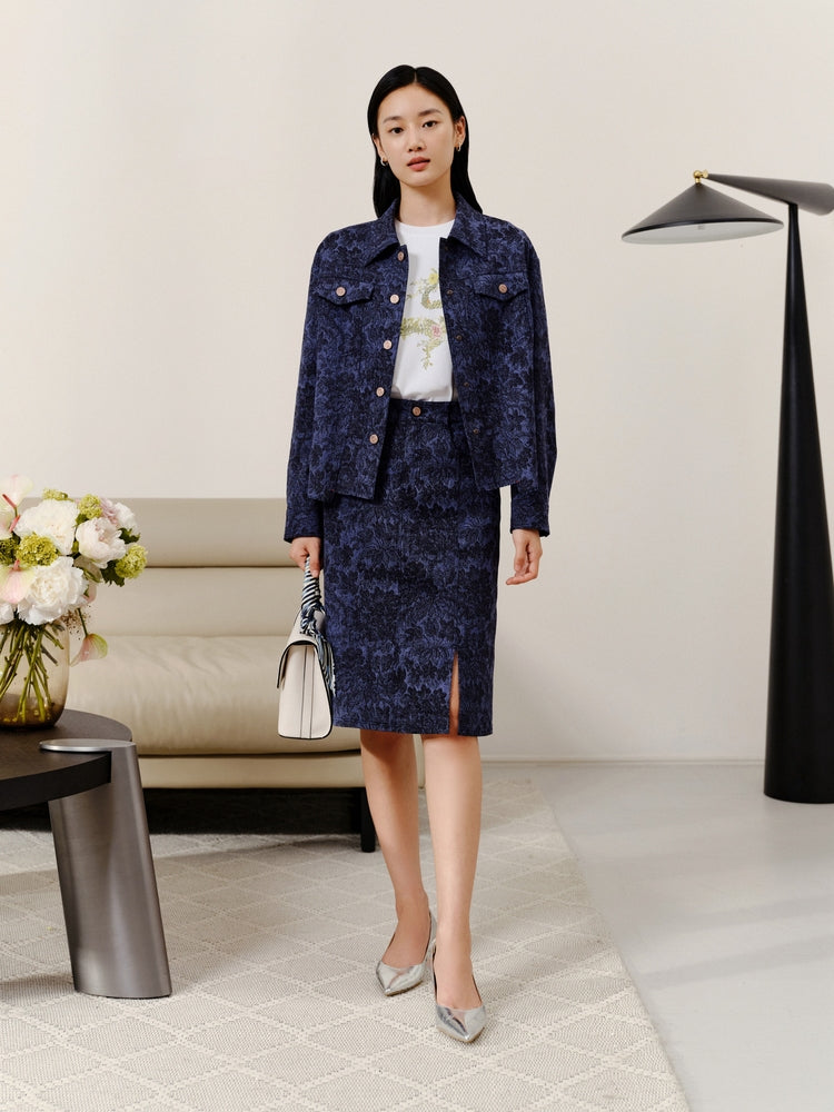 YAYING Denim Skirt EPIADJ301AB