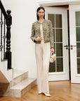 YAYING Knit Braided Embroidery Jacket EPJAB9119AG