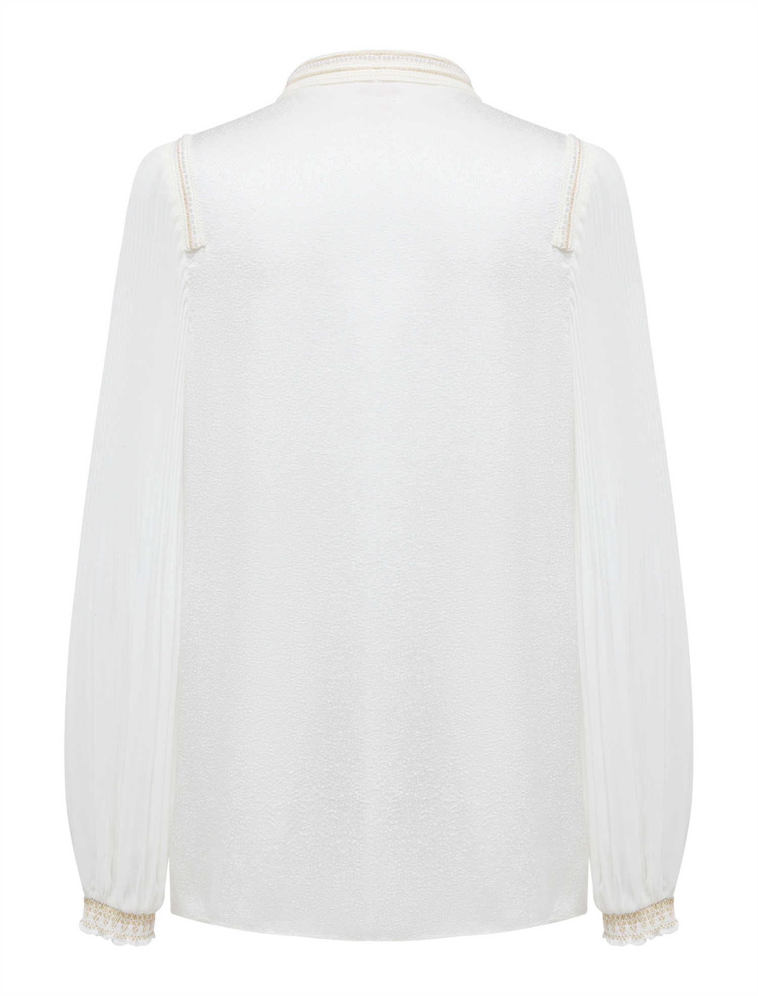 YAYING Silk White Shirt