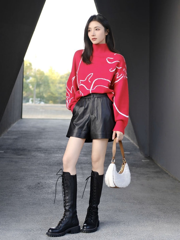 EP YAYING Wool Sweater