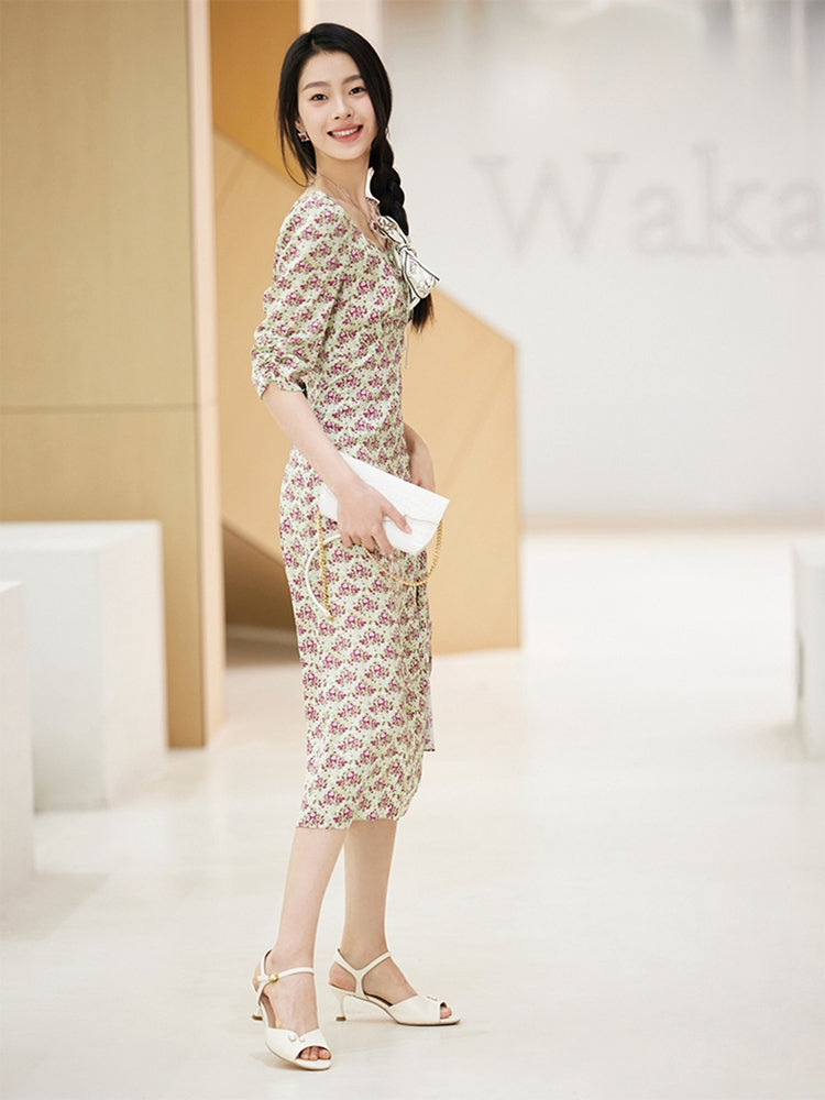EP YAYING Elegance Ankle Strap Fish Mouth Sandal