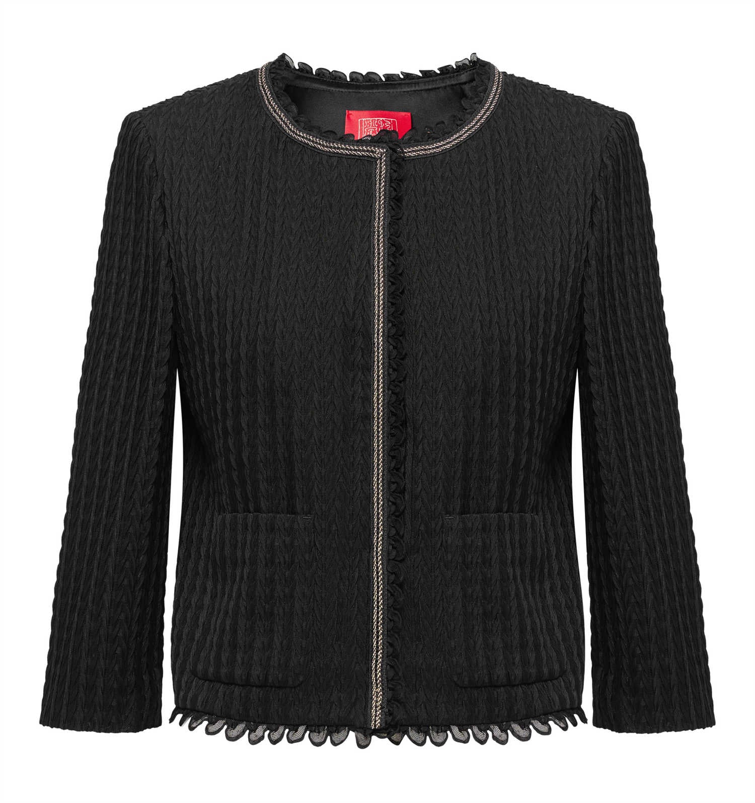YAYING Acetic Acid Pleated Jacket EPJET1239AH