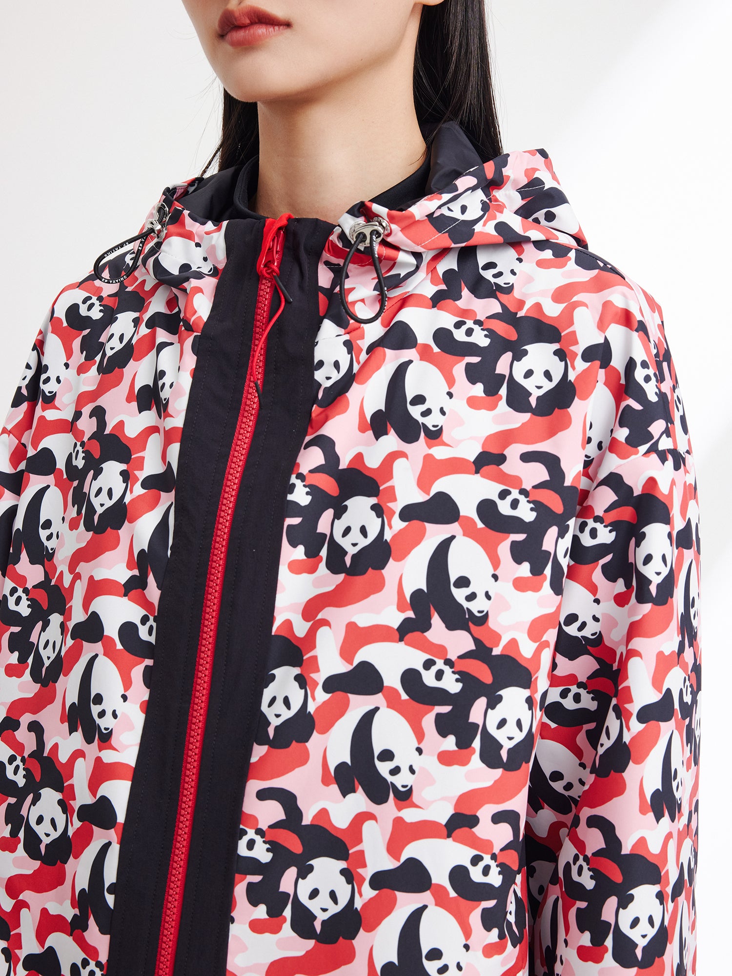 EP YAYING Color Block Padded Jacket