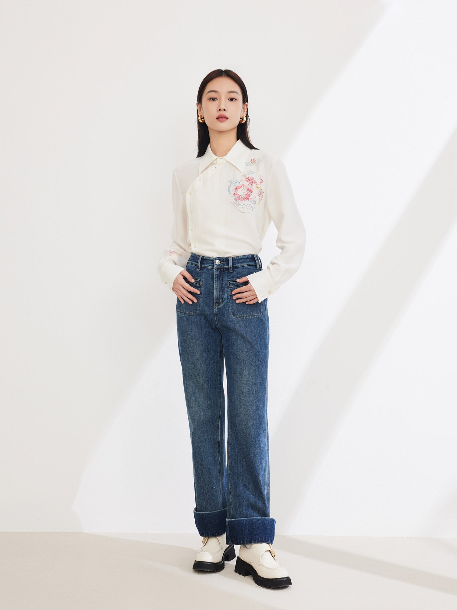 EP YAYING New Chinese-style Shirt