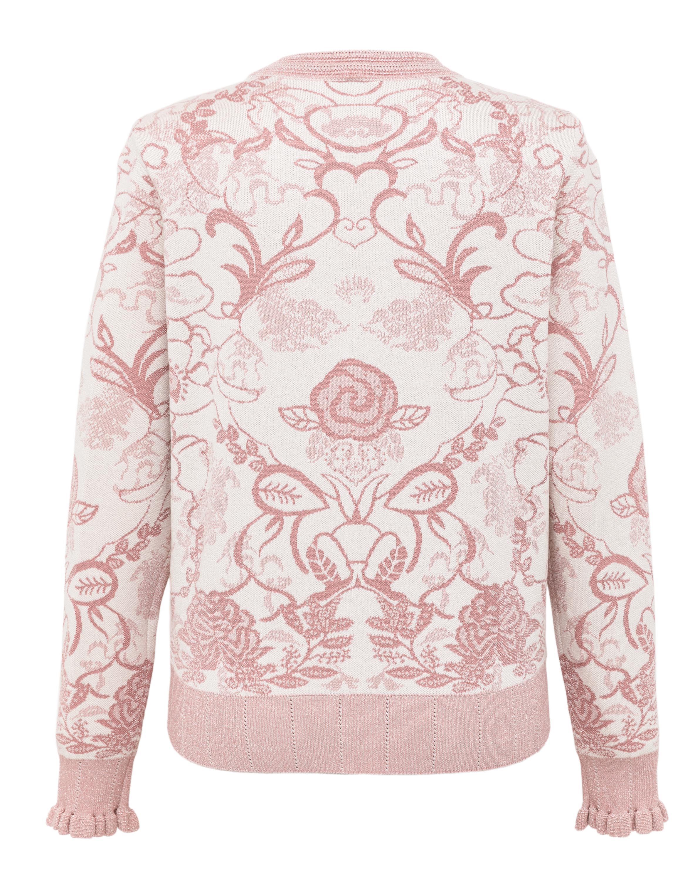 YAYING Silk and Wool Knit Cardigan