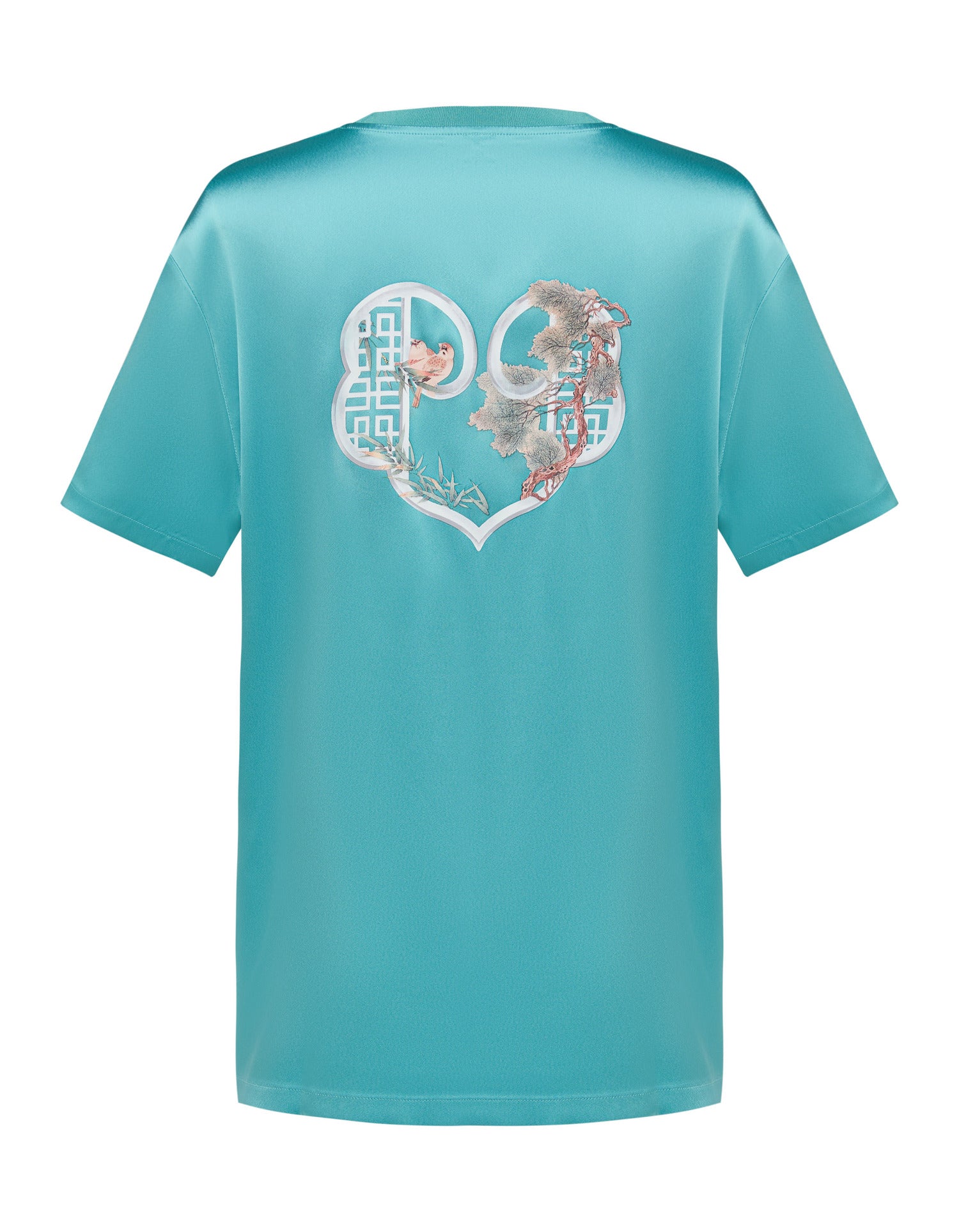 YAYING Acetic Acid Square Shoulder T-shirt EPJET5303AG