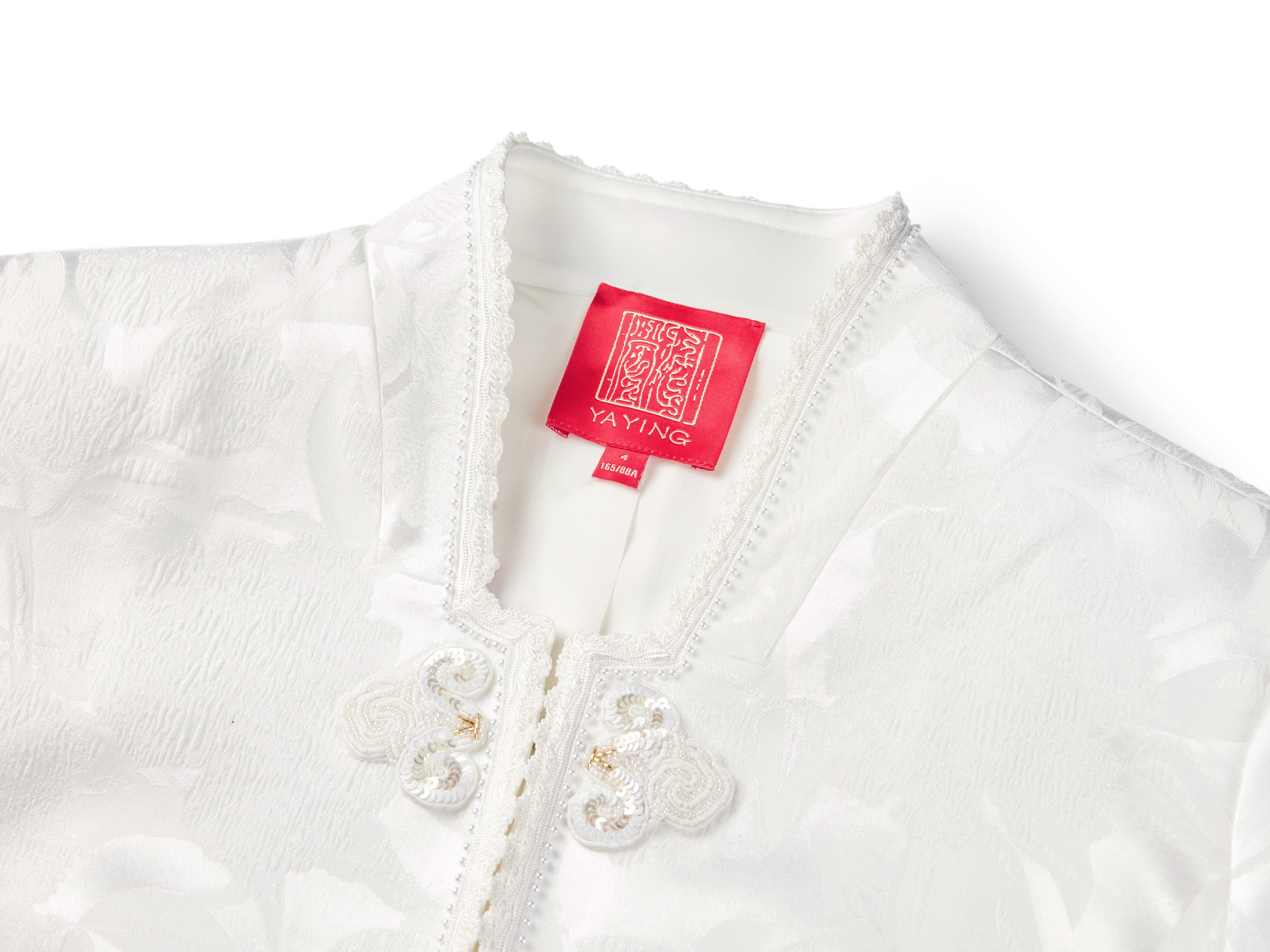 YAYING White Embroidered