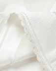 YAYING White Embroidered