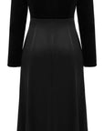 YAYING Triacetate Black Dress