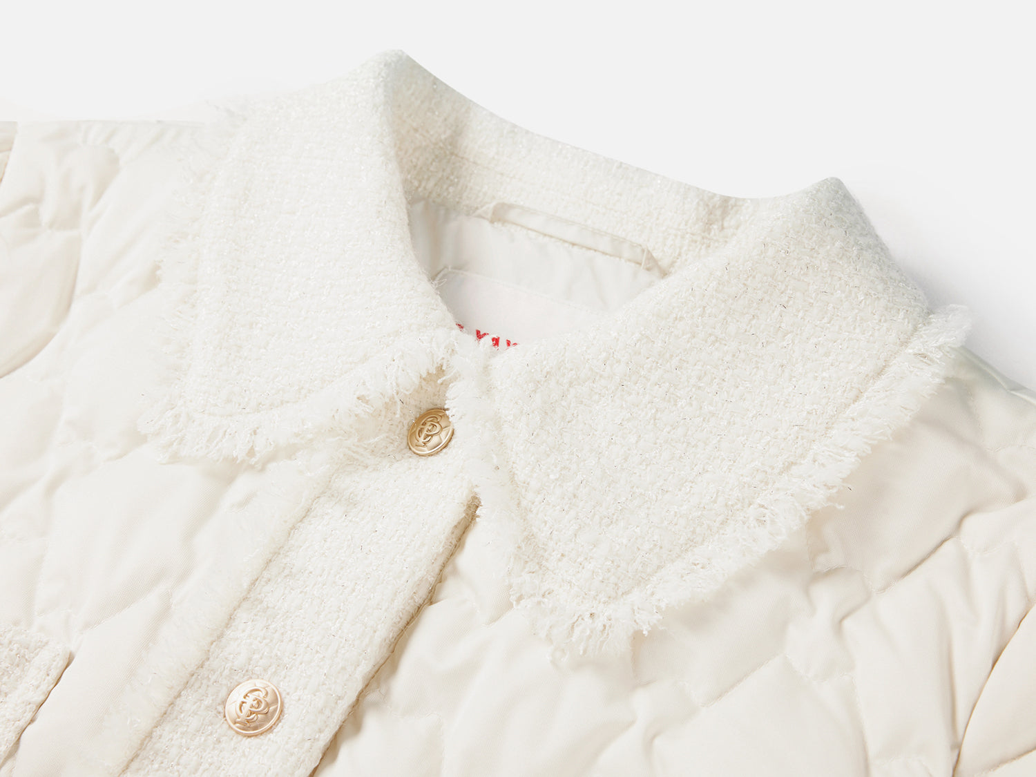 EP YAYING  Long spliced down jacket