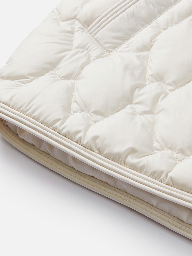 EP YAYING White Duck Down Puffer Vest