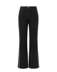 YAYING Triacetate Black Pants EPIAT6403BH