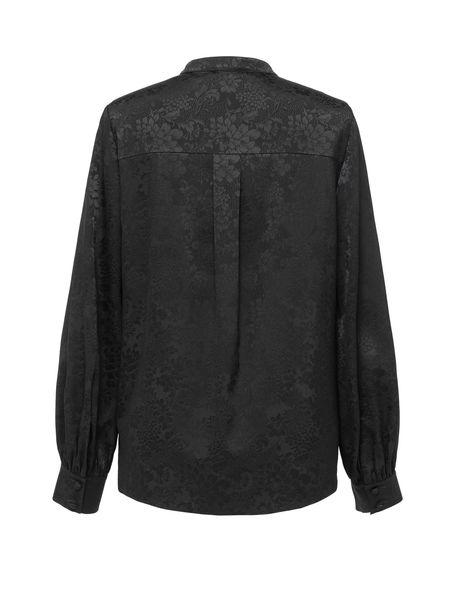 EP YAYING Silk Jacquard Shirt