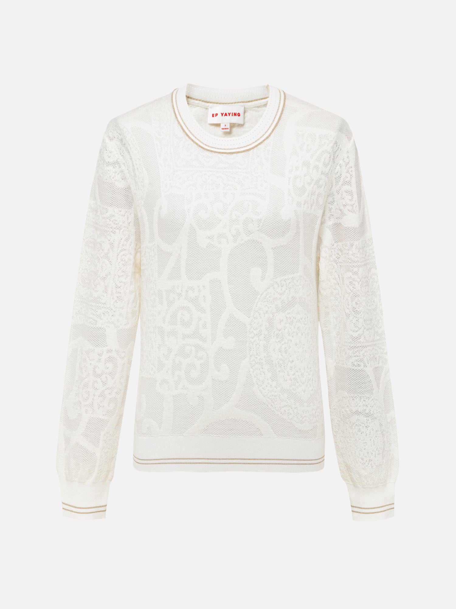 EP YAYING Wool Jacquard Knit