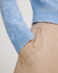 EP YAYING Wool Knitted Cardigan