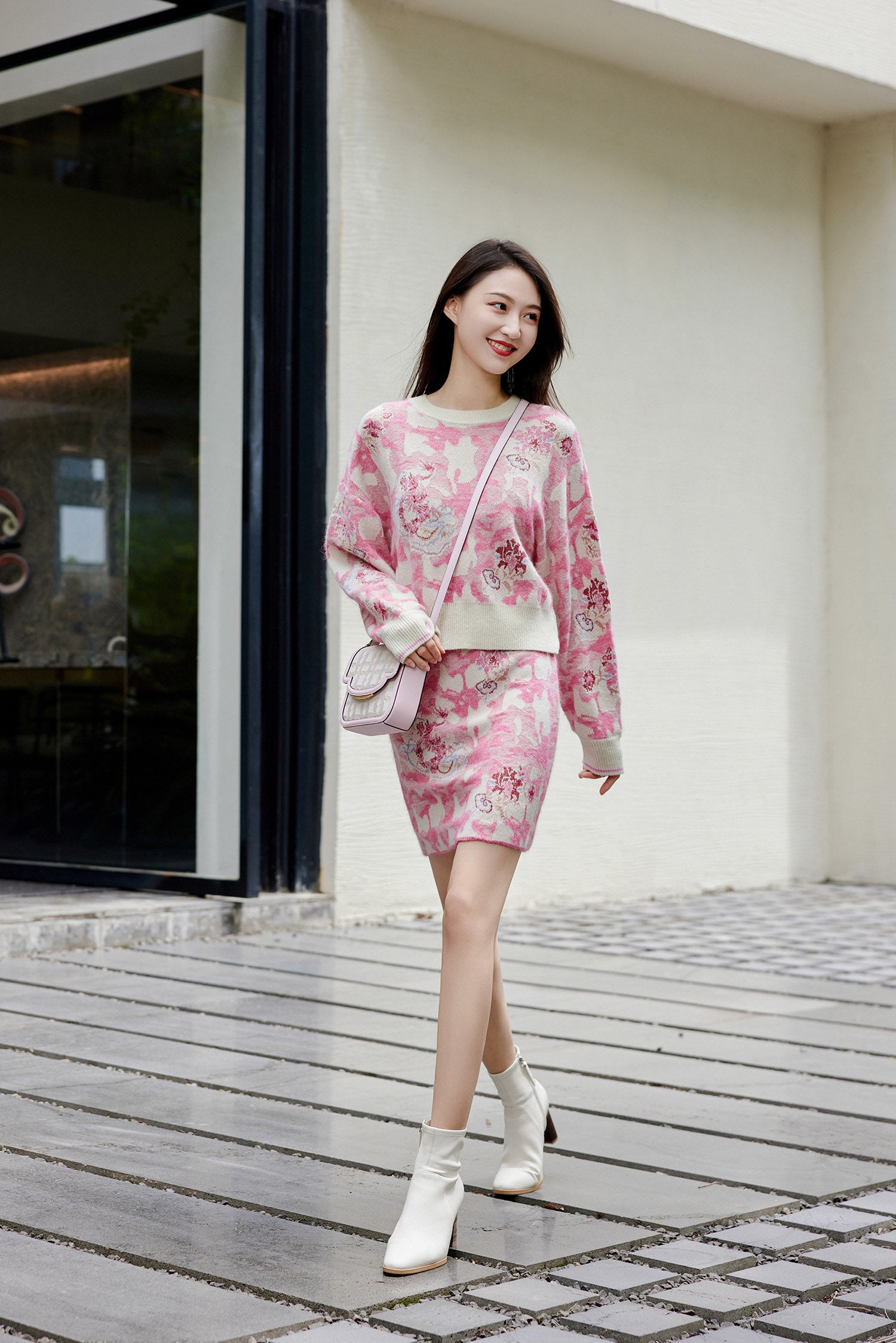 EP YAYING High-waisted Short Skirt