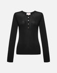 EP YAYING Slim round neck knit base sweater